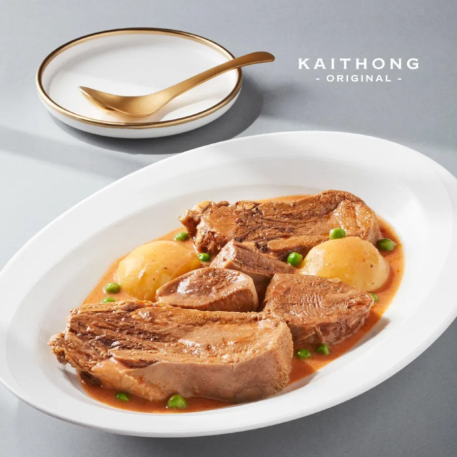 สตูว์ลิ้นวัววากิวออสเตรเลีย ร้านไก่ทอง ออริจินัล